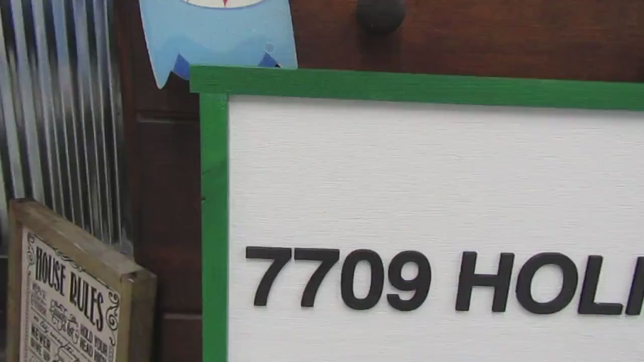 Custom Mortgage Business Sign Rectangle 3D Large Custom Company Indoor Outdoor Small Business Logo Laser Cut Wood Sign Address Sign Home