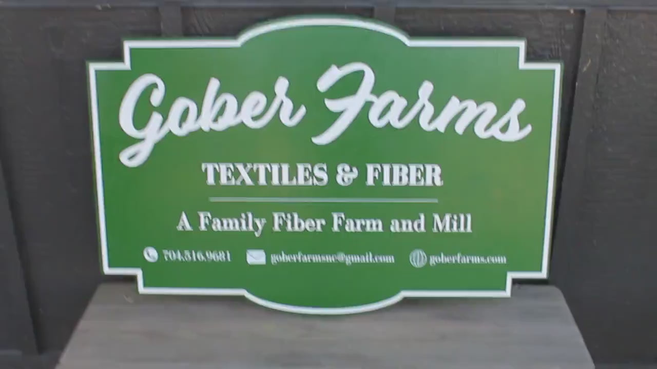 Personalized Fiber Mill  Large Farm Sign Business Signage Contour 3D Custom Small Shop Indoor Outdoor Small Business Laser Cut and Printed