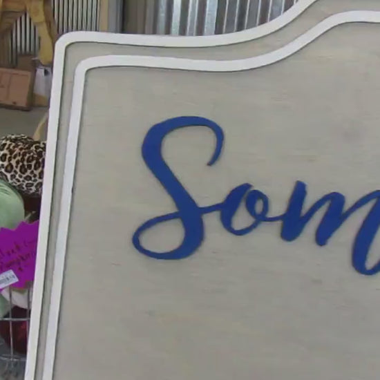 Custom Wood Business Sign: Personalized Logo, Pub & Patio Signage