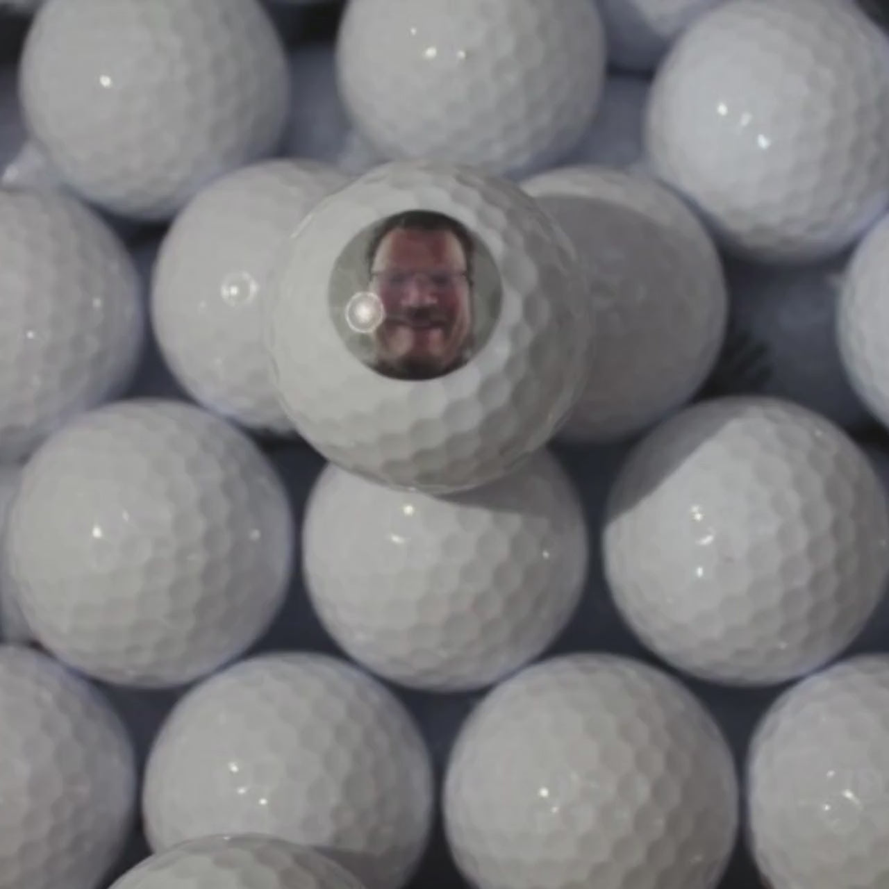 Hit Your Friend in the Face Golf Balls | Custom Photo Golf Balls | Hilarious Gift for Golfers