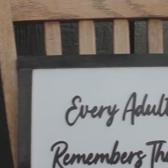 Favorite Teacher Remembers Thankful Teacher life Impact Gift Appreciation Square School Education Rustic Wood Sign 3D Lettering Framed Decor