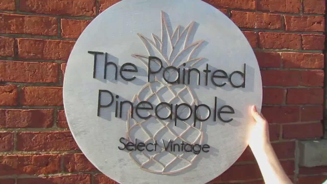 Custom Business Sign: Handmade 3D Wood Logo Sign