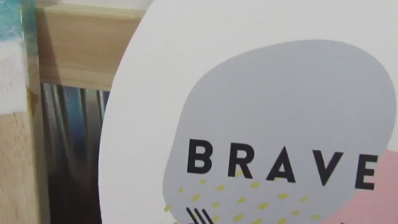 Custom Printed Wood Sign: Business Logo, Wall Decor