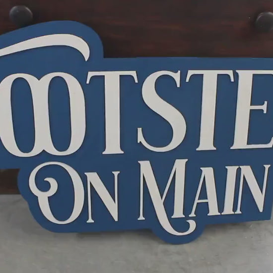 Custom Layered Sign Cutout Wooden Name Sign Business Sign Phrase Sign Personalized 3D Raised Text Your Custom Sign Handmade