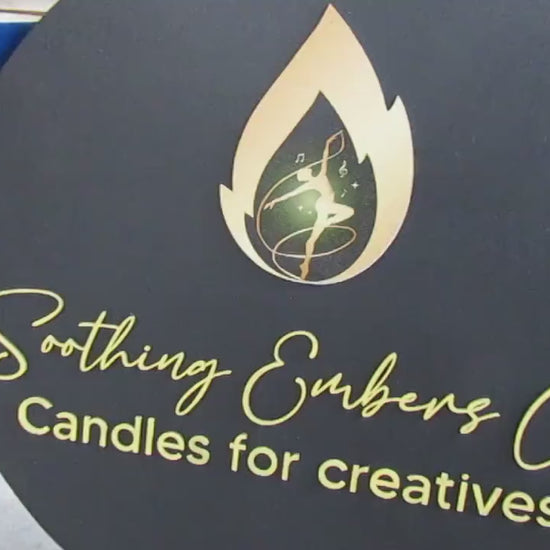 Raised Rustic Artisan Logo Sign • 3D UV‑Printed Business Branding • Handcrafted Boutique Sign for Candle Makers & Creatives