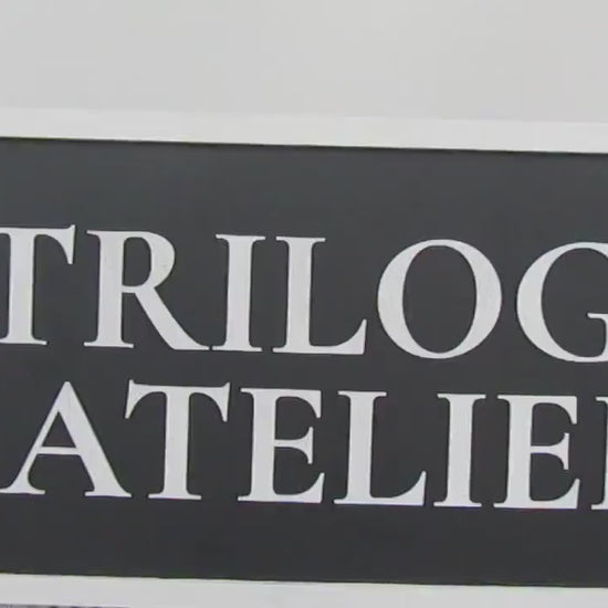 Custom Business Logo Sign: Large 3D Laser Cut Wood Sign