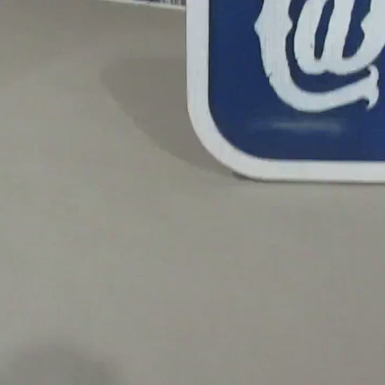 Large Custom Distressed Sign Social Influencer Over-sized Rustic Business Logo Bar Barn Country Wood 3D Username Personalized Signage Blue